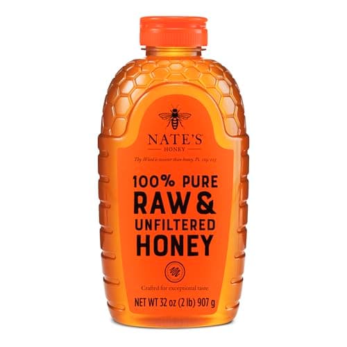 Nature Nate's 100% Pure Raw Unfiltered Honey