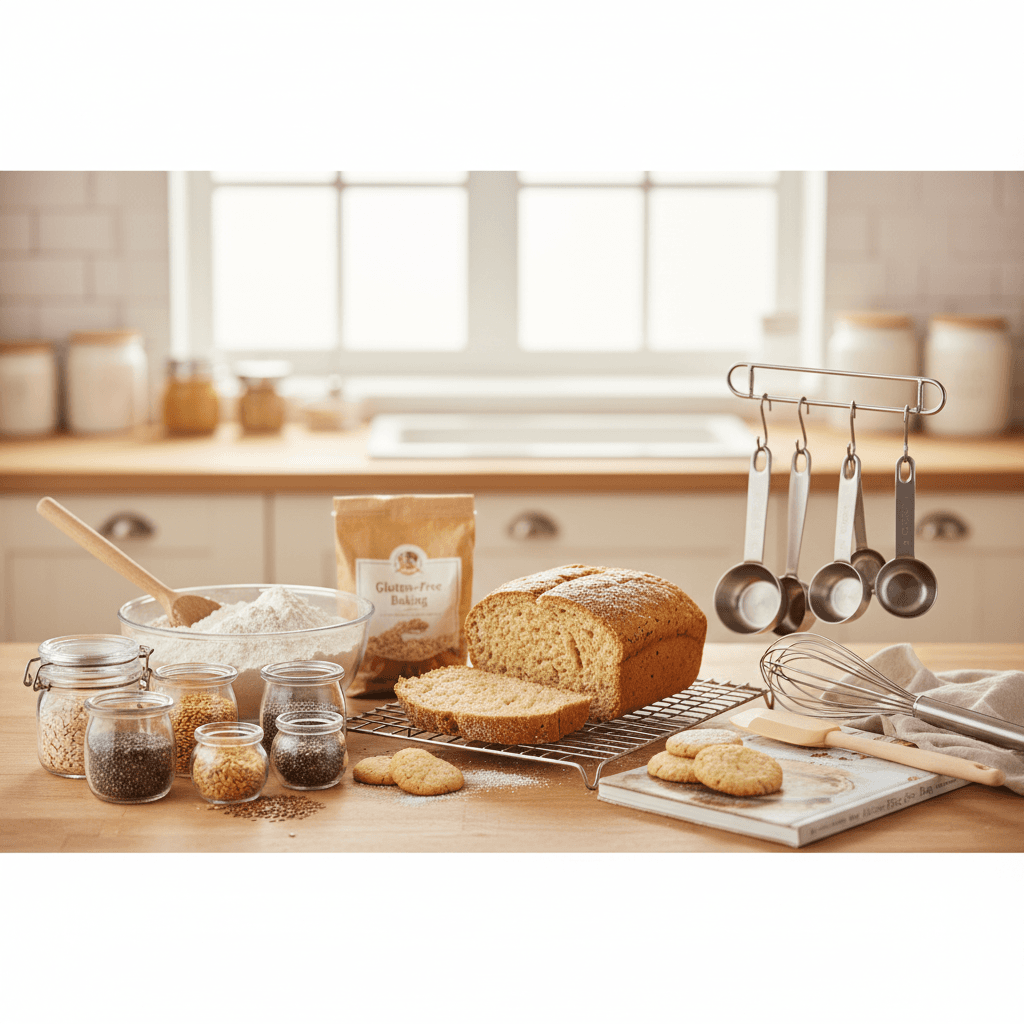 How to Set Up a Gluten-Free Baking Kitchen: A Complete Beginner's Guide - baking guide cover image