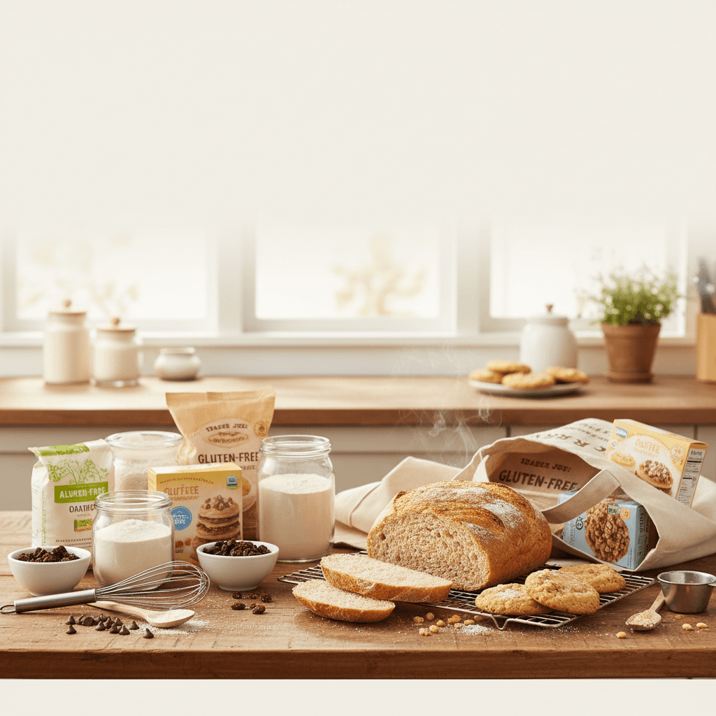 Best gluten-free products at Trader Joe's: a complete shopping guide by category - baking guide cover image