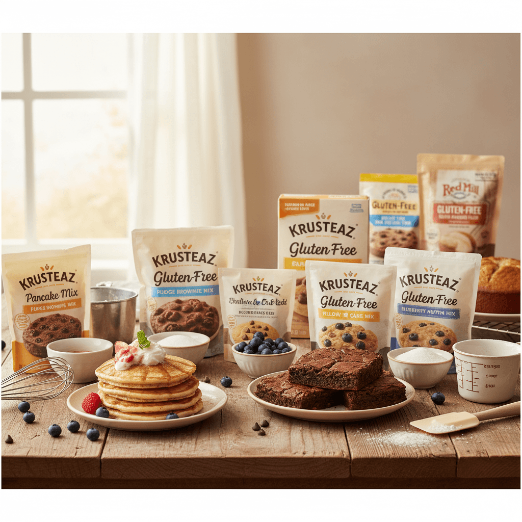 Best Krusteaz gluten-free products review: the full lineup ranked - baking guide cover image