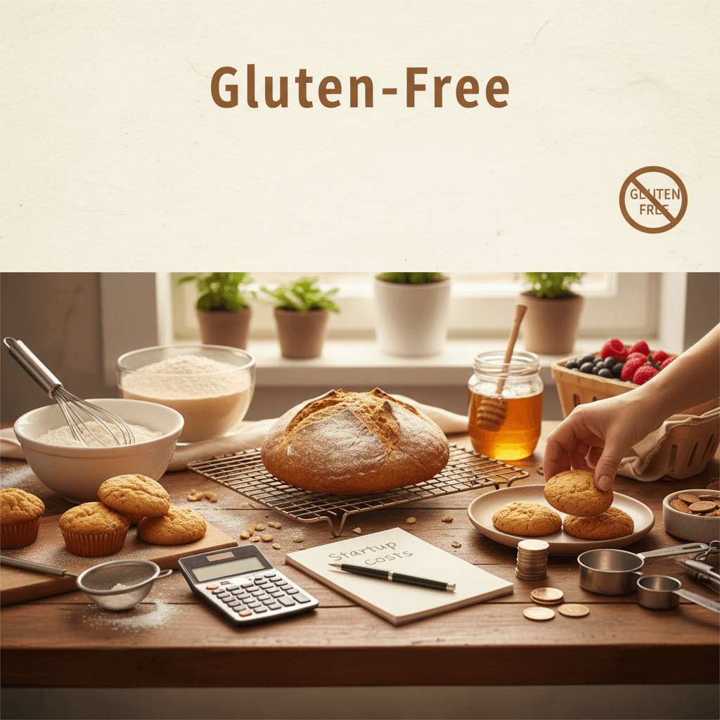 How to start a gluten-free home bakery: a complete step-by-step guide - baking guide cover image