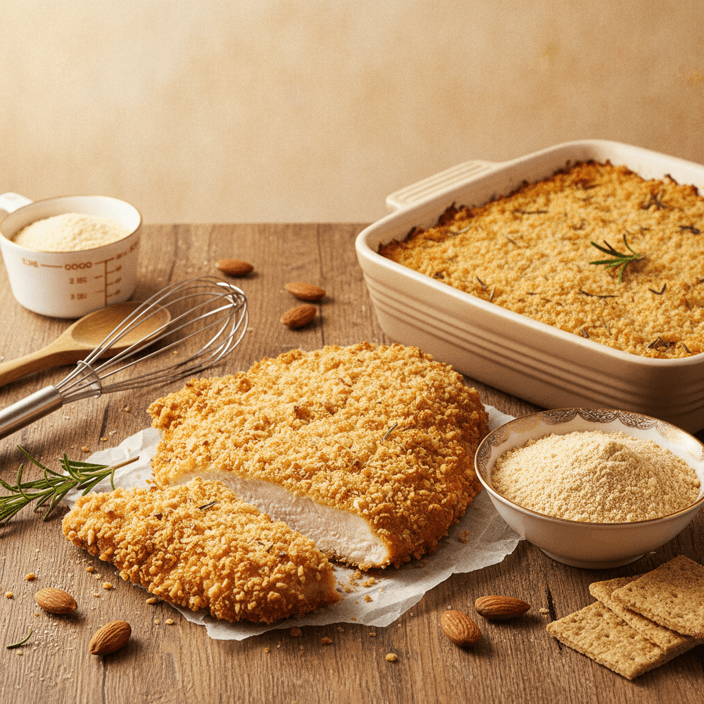 Almond Flour as Breadcrumb Substitute in Low Carb Baking: 5 Things That Change (and How to Handle Each One) - baking guide cover image
