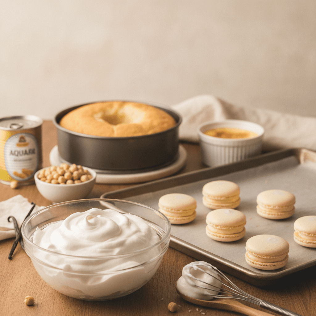 Aquafaba as Egg White Substitute in Baking: What It Can (and Can't) Replace - baking guide cover image