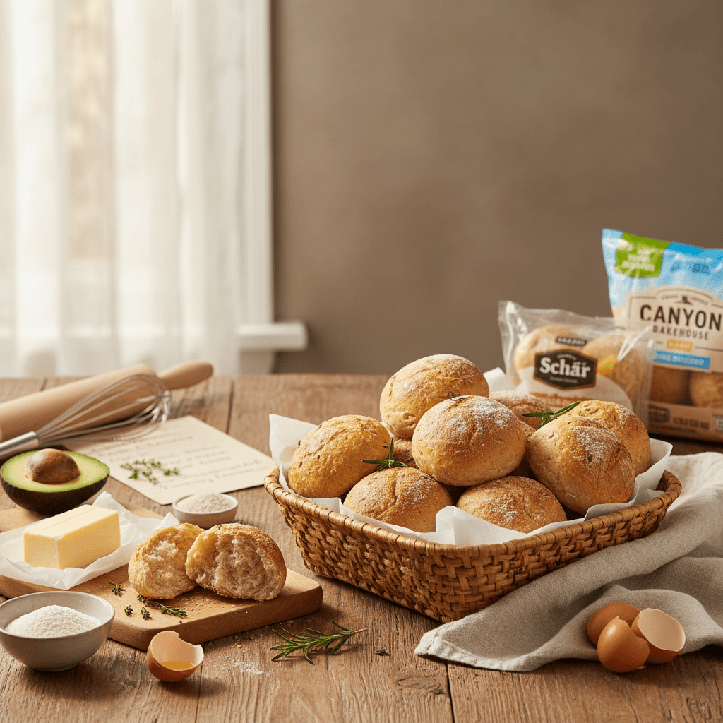 Best gluten-free dinner rolls for Thanksgiving: homemade recipes and store-bought picks - baking guide cover image