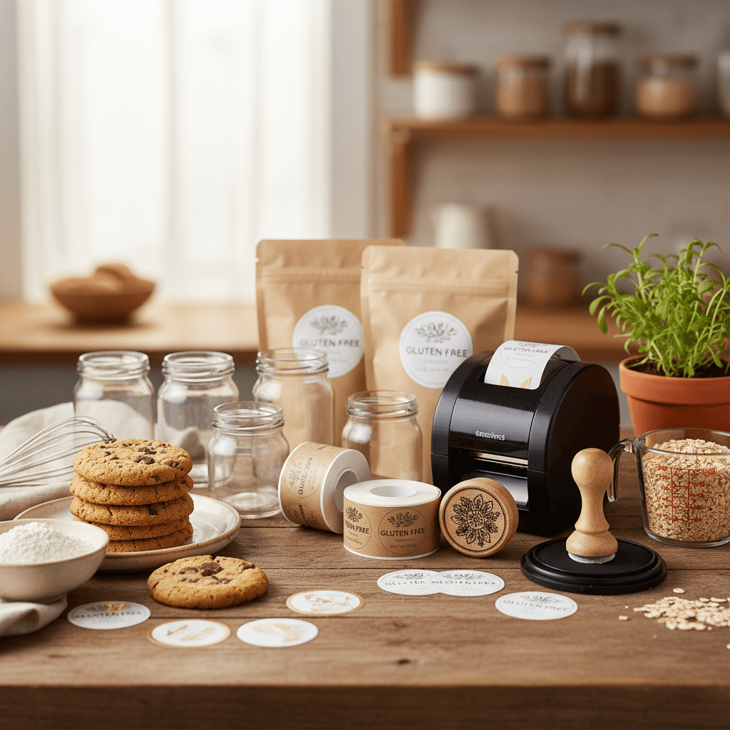 Best labels and branding supplies for home bakers: 7 picks to make your products look professional - baking guide cover image