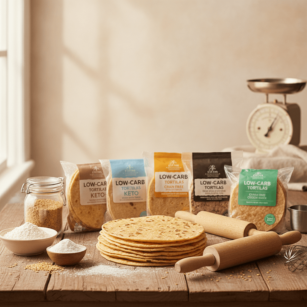 Best Low Carb Tortillas (2026): 6 Brands Compared by Net Carbs - baking guide cover image