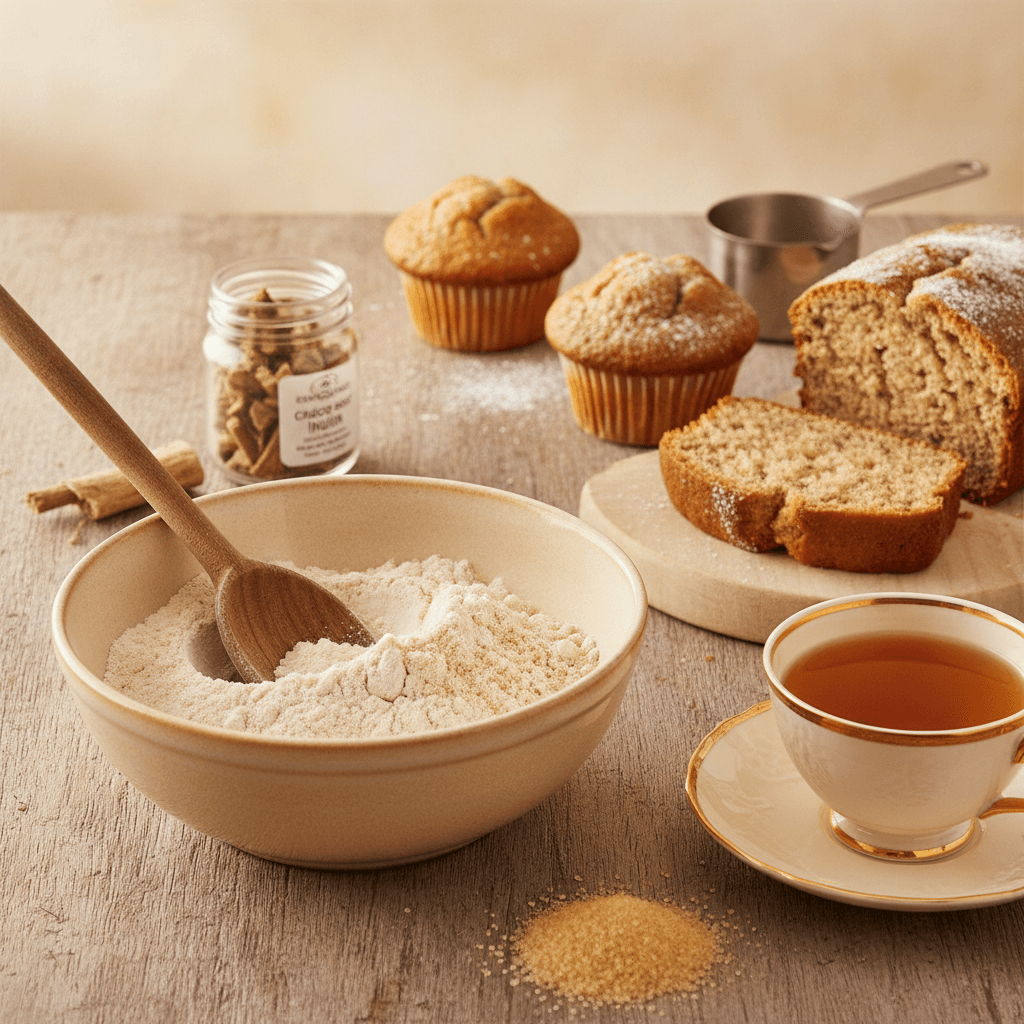 Chicory Root Fiber as Sugar Substitute in Baking: What It Can (and Can't) Replace - baking guide cover image