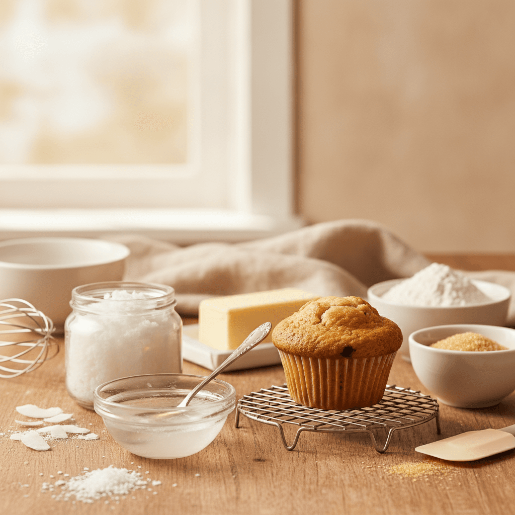 Coconut Oil as Butter Substitute in Baking: 5 Things That Change (and How to Handle Each One) - baking guide cover image