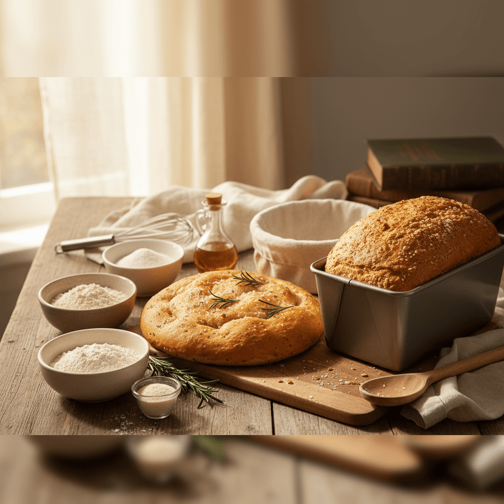 Easiest Gluten-Free Bread Recipes to Bake at Home - baking guide cover image