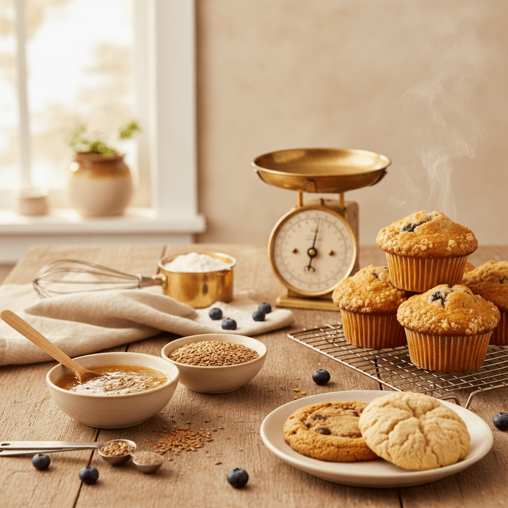 Flaxseed as egg replacement in baking: when it works, when it flops, and the ratio that matters - baking guide cover image