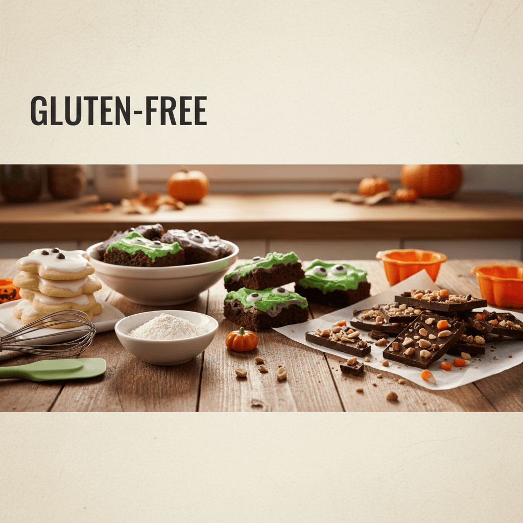 Gluten-free Halloween treats for kids: homemade recipes and store-bought picks they'll actually love - baking guide cover image