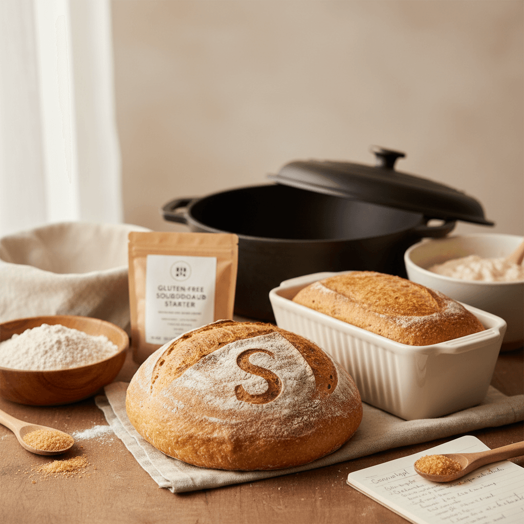 Gluten-Free Sourdough Bread Recipes for Beginners: 5 Approaches That Actually Work - baking guide cover image