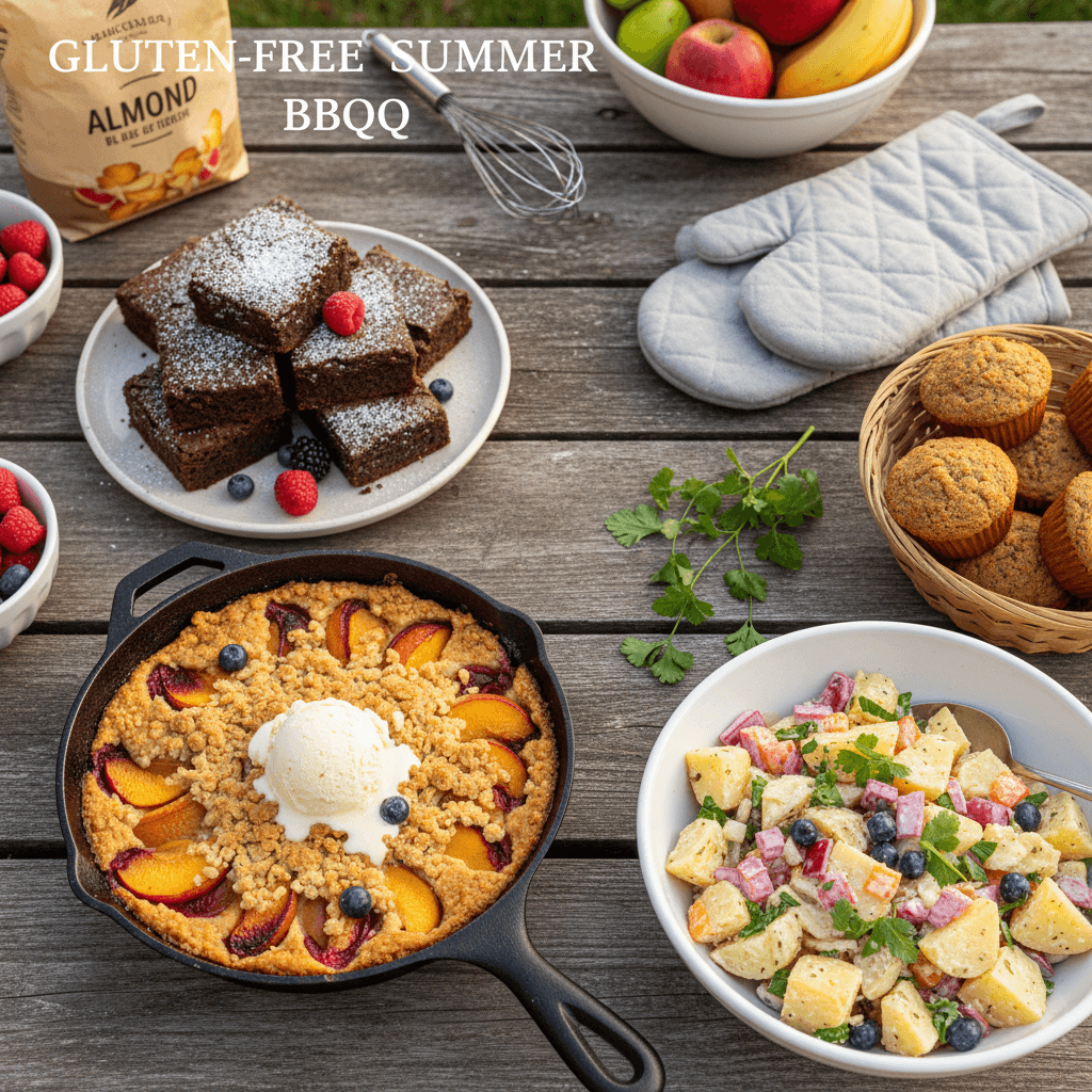 Gluten-free summer BBQ desserts and sides: everything you need for a cookout everyone can enjoy - baking guide cover image