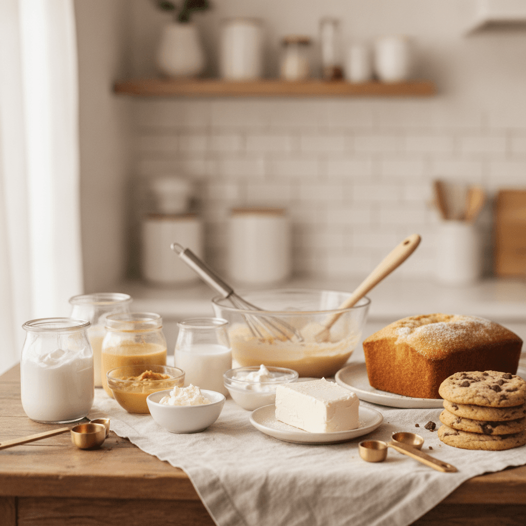 6 Heavy Cream Substitutes for Keto Baking (and Which Ones Actually Hold Up) - baking guide cover image