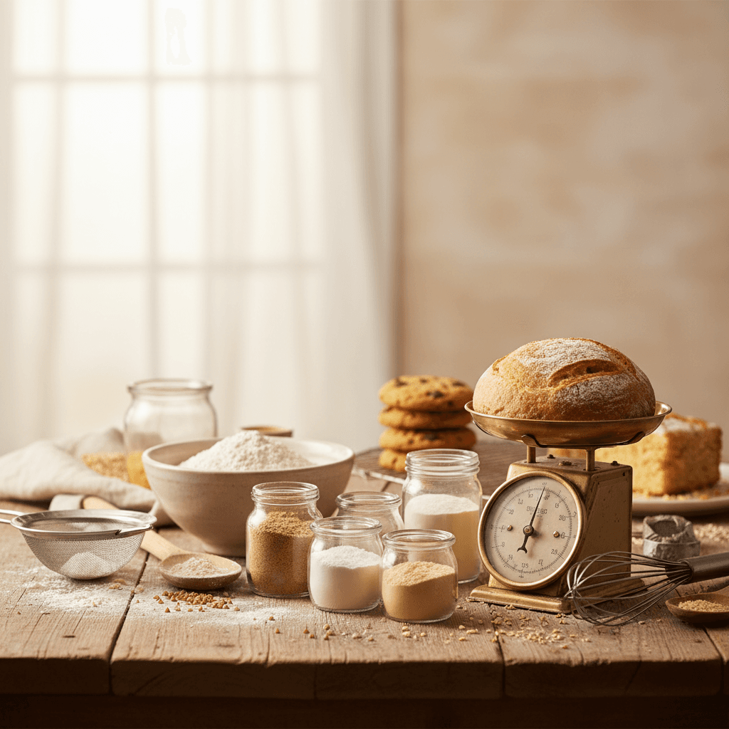 Homemade gluten-free flour blend recipe with ratios that actually work - baking guide cover image