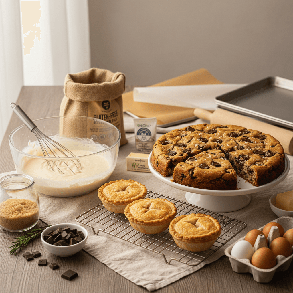 How to bake for a crowd gluten-free: a complete guide to scaling up without sacrificing quality - baking guide cover image