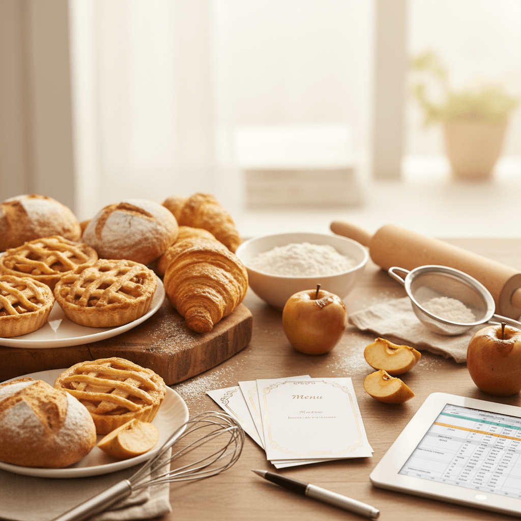 How to create a menu for your home bakery that actually sells - baking guide cover image