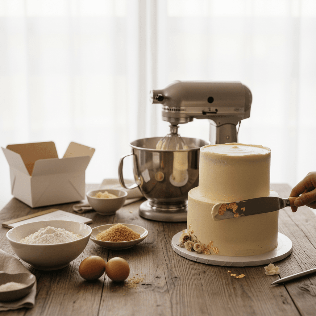 How to Get Your First Custom Cake Order (Without Begging Friends or Posting 100 Times a Day) - baking guide cover image