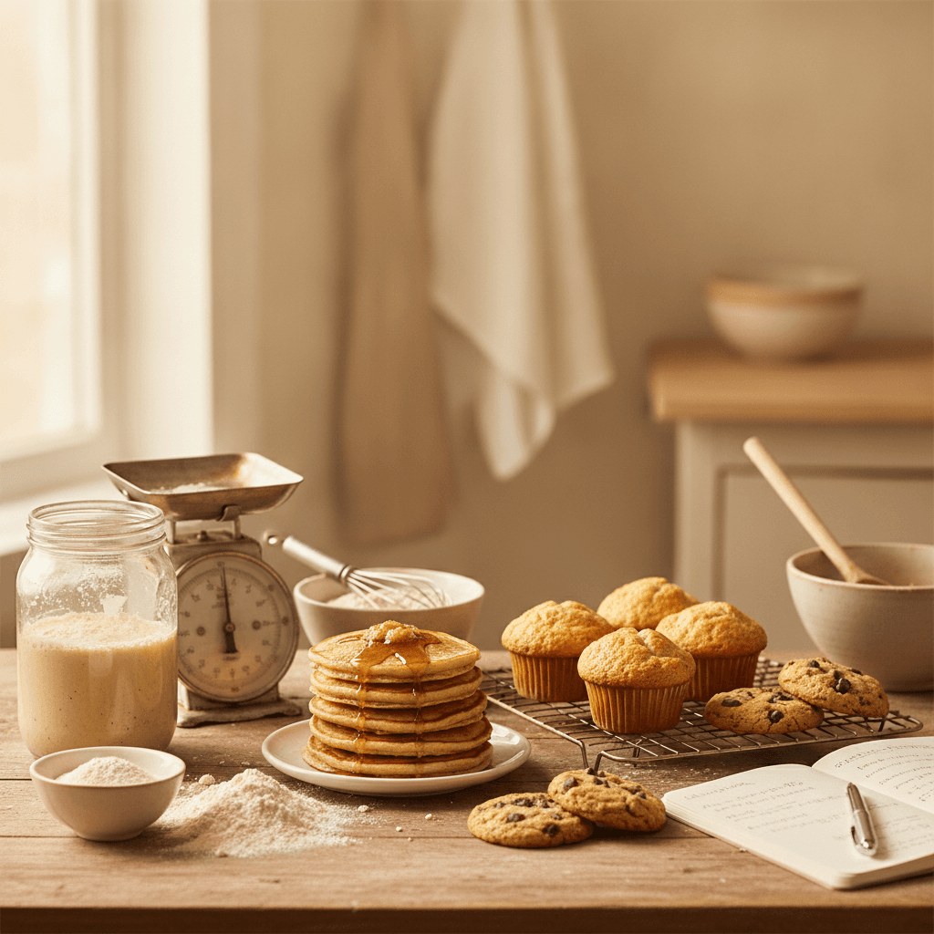 How to Incorporate Sourdough Starter Into Any Bake (Without Wrecking the Recipe) - baking guide cover image