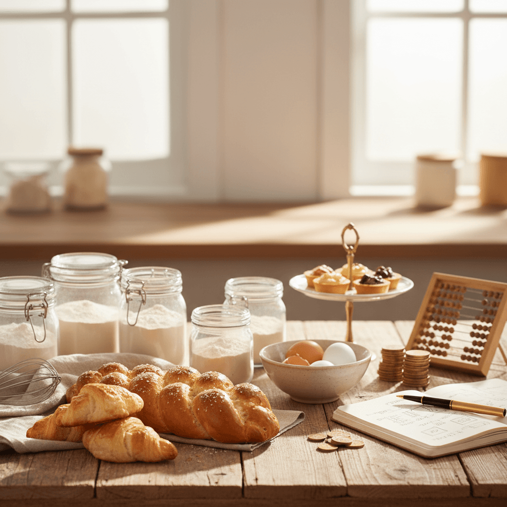 How to transition from hobby baker to full time home bakery (without burning out or going broke) - baking guide cover image