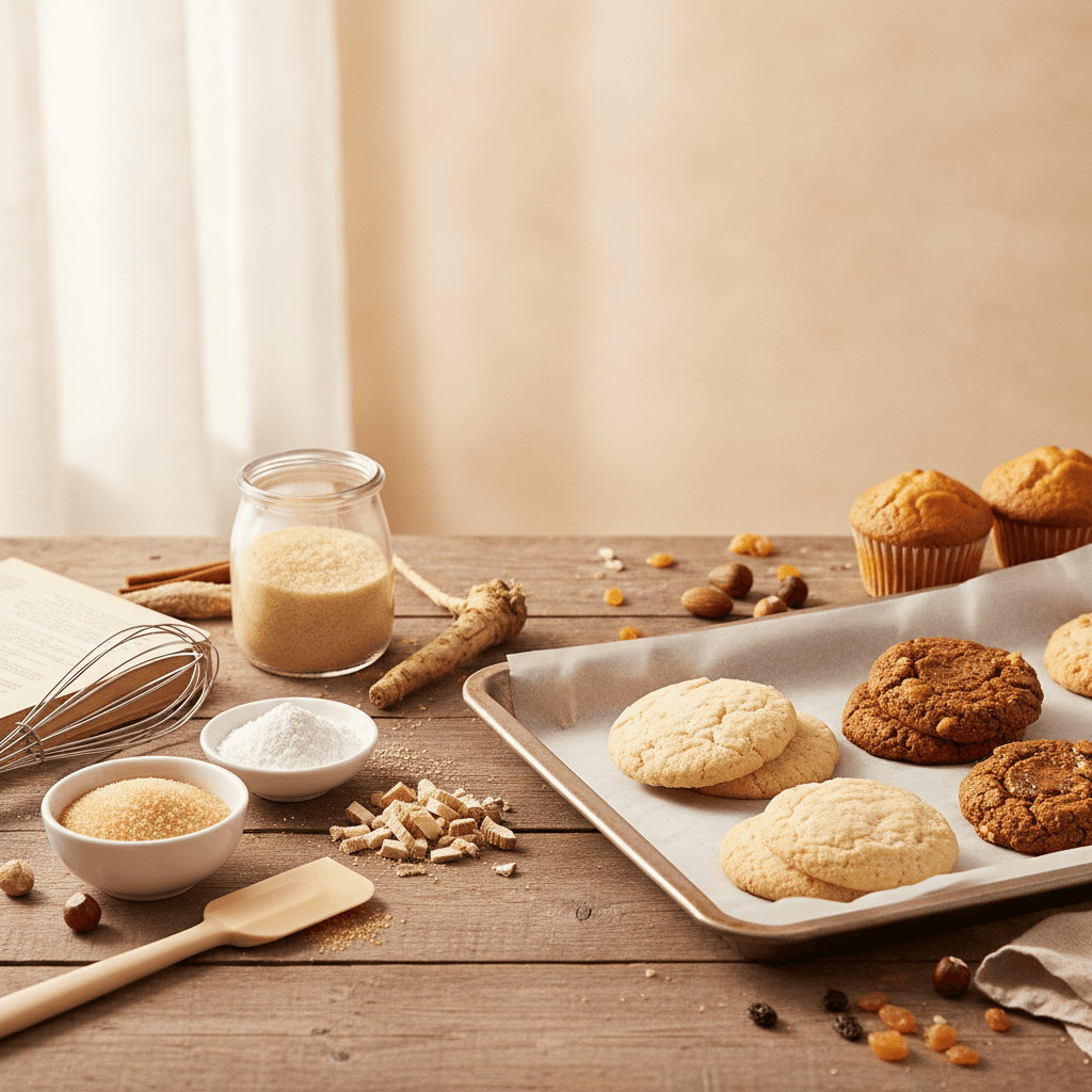 Inulin as Sugar and Fiber Substitute in Baking: What It Actually Does (and Where It Falls Short) - baking guide cover image