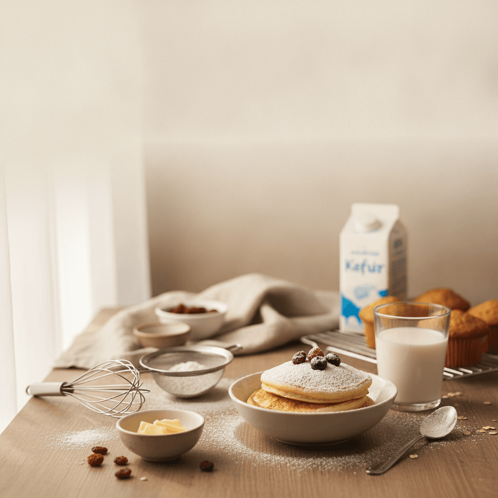 Kefir as Buttermilk Substitute in Baking: Why It Works Better Than You'd Expect (and 3 Cases Where It Doesn't) - baking guide cover image