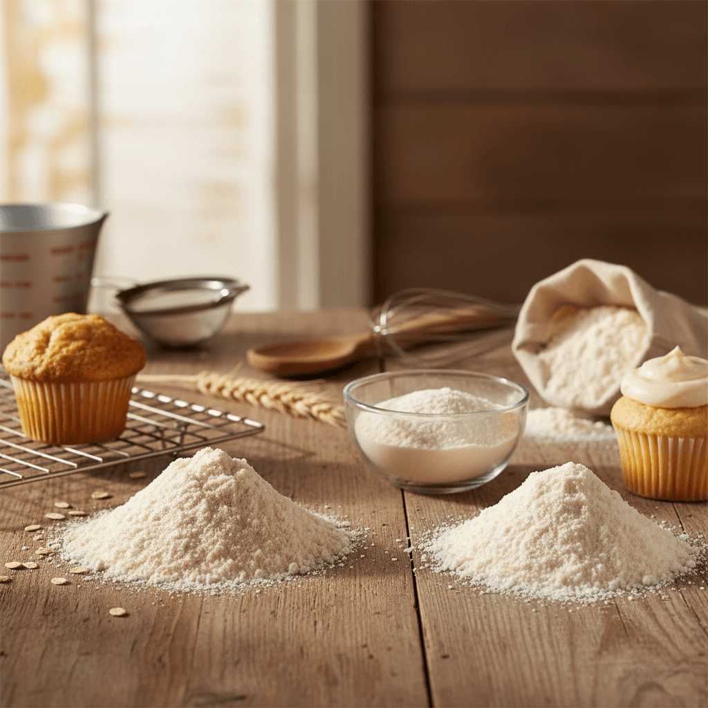 Oat flour vs rice flour for baking: which one works better (and when to use each) - baking guide cover image