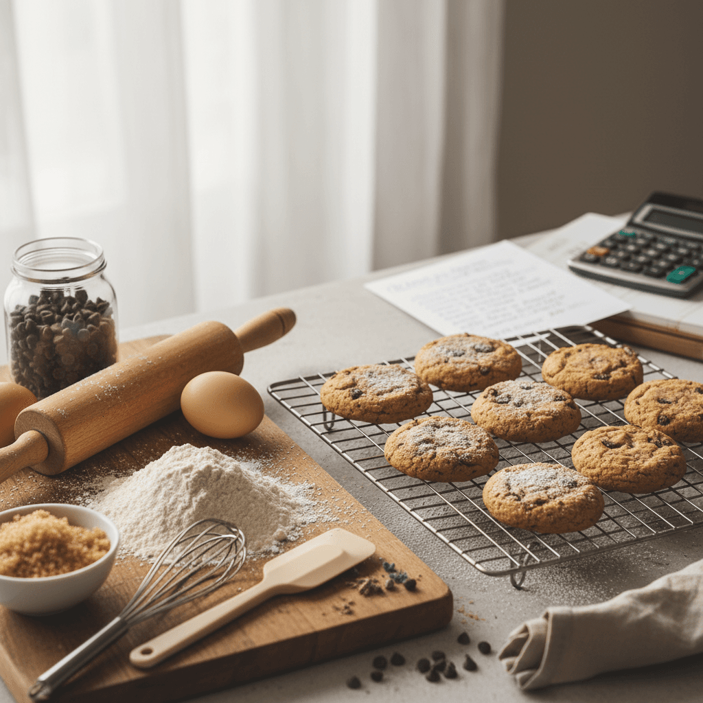 Profit Margins for a Cookie Business From Home: 7 Numbers That Separate Profitable Bakers From Busy Ones - baking guide cover image