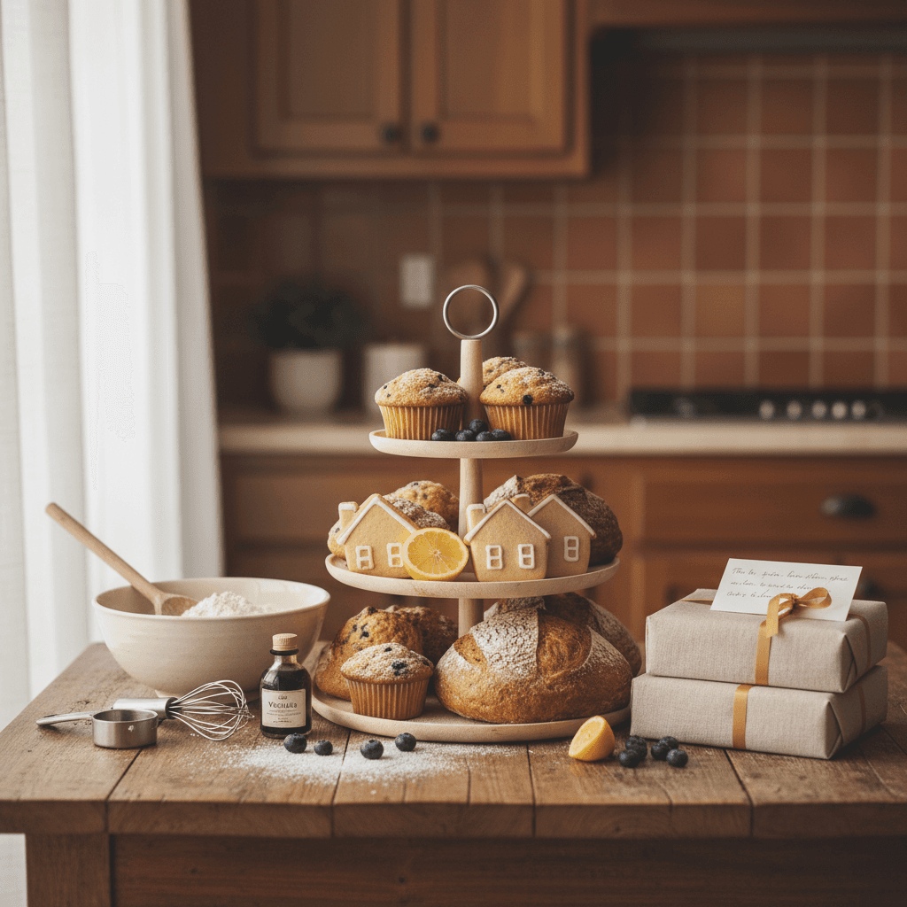 Realtor closing gift partnerships: how to turn real estate agents into your best home bakery customers - baking guide cover image