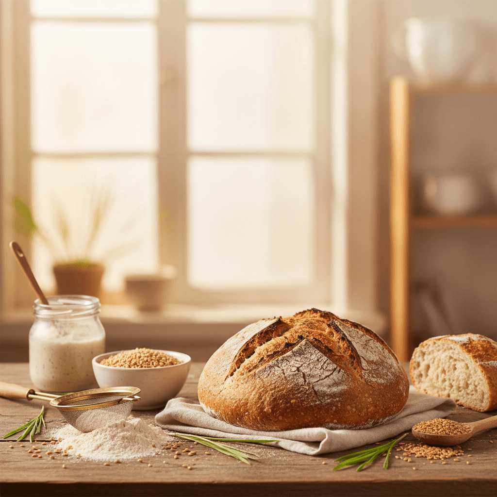 Sprouted Grain Flour in Healthy Baking: 5 Real Differences That Change How Your Bread Turns Out - baking guide cover image