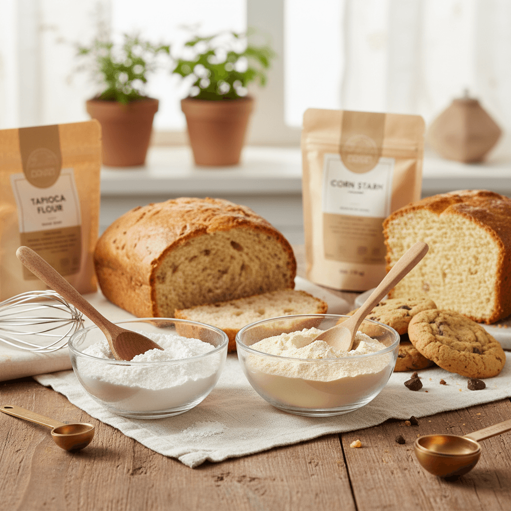 Tapioca starch vs cornstarch in gluten-free baking: when to use each one - baking guide cover image