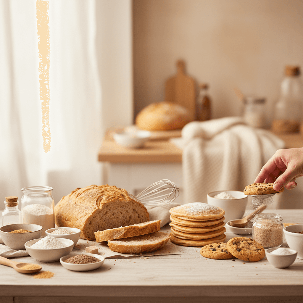 What does gluten do in baking? The 7 jobs of gluten (and how to replace every one) - baking guide cover image