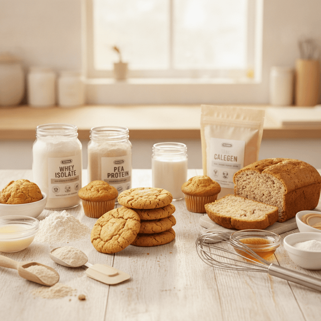 Why Protein Baked Goods Turn Out Dry: 10 Powders Ranked for Baking (With the Fixes That Actually Work) - baking guide cover image