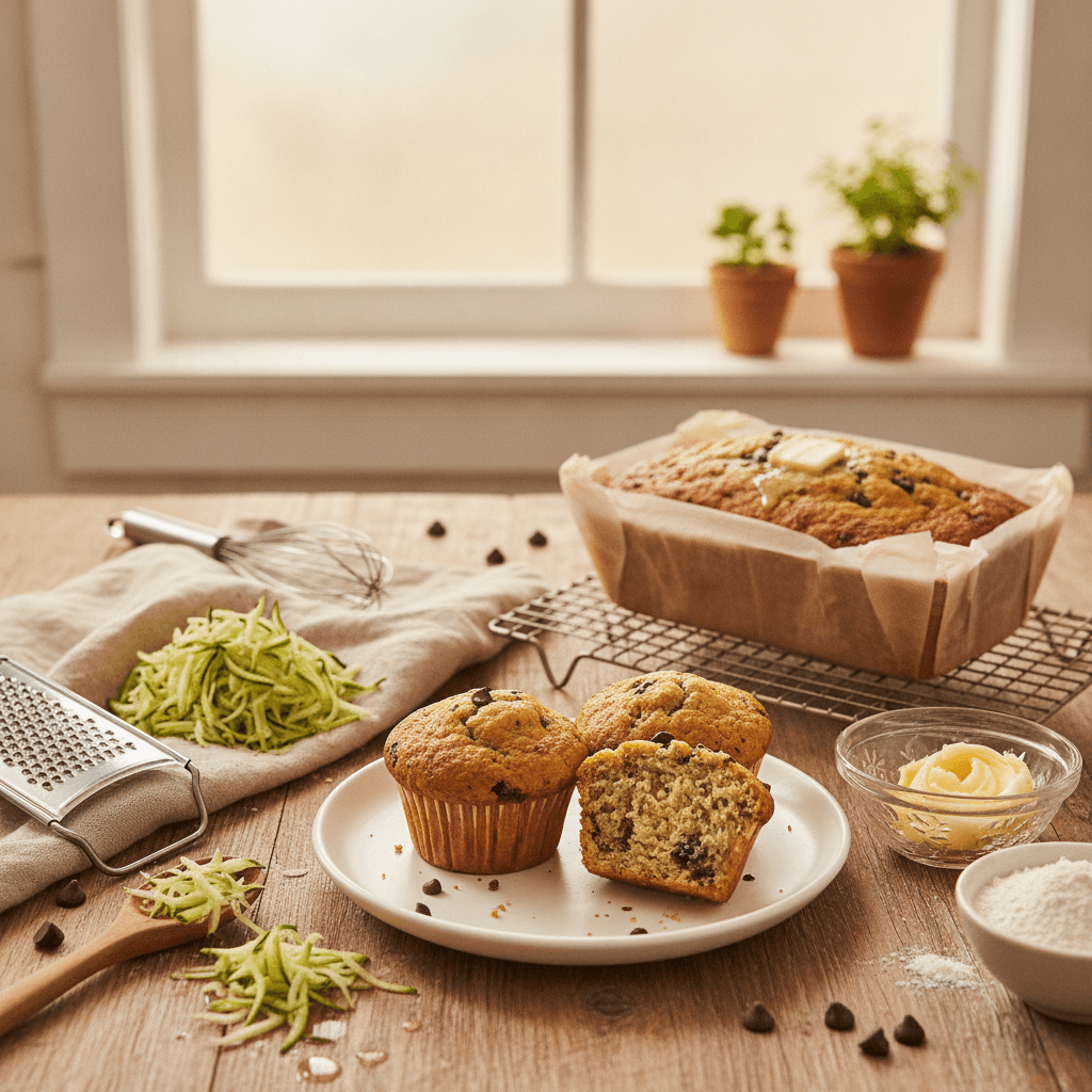 Zucchini as Fat Substitute in Baking: What Actually Changes (and When It Falls Apart) - baking guide cover image